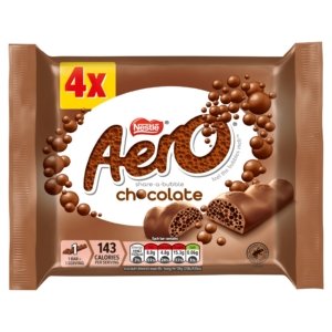 NESTLE MP 4PK AERO BUBBLY MILK BAR 27G