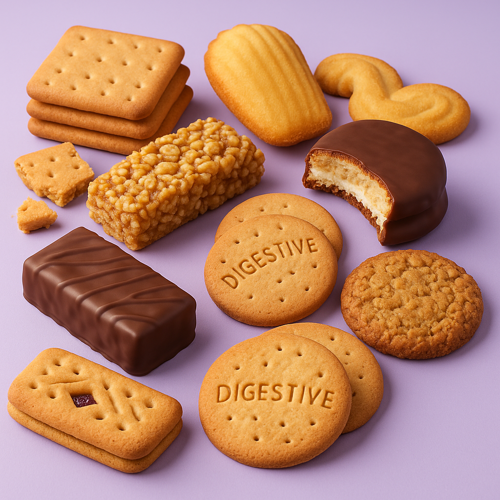 Biscuits, Cereal Bars & Cakes